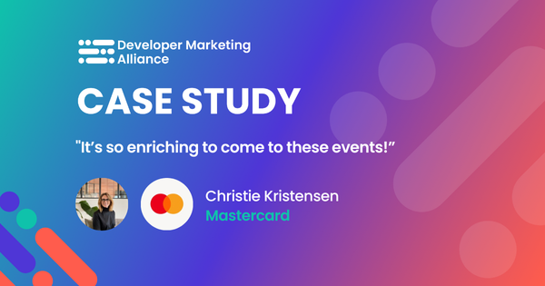 "It’s so enriching to come to these events," Christie Kristensen, VP of Global DevRel at Mastercard