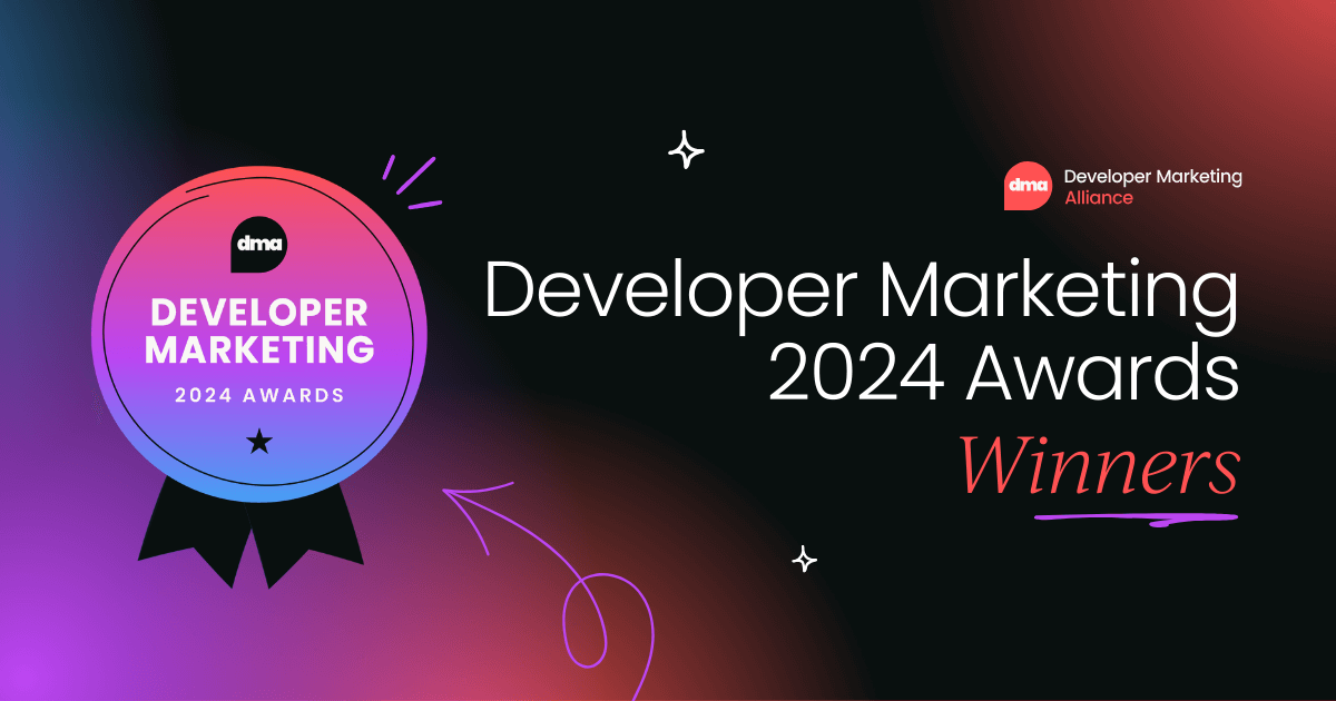 Developer Marketing Alliance Awards 2024: Your winners